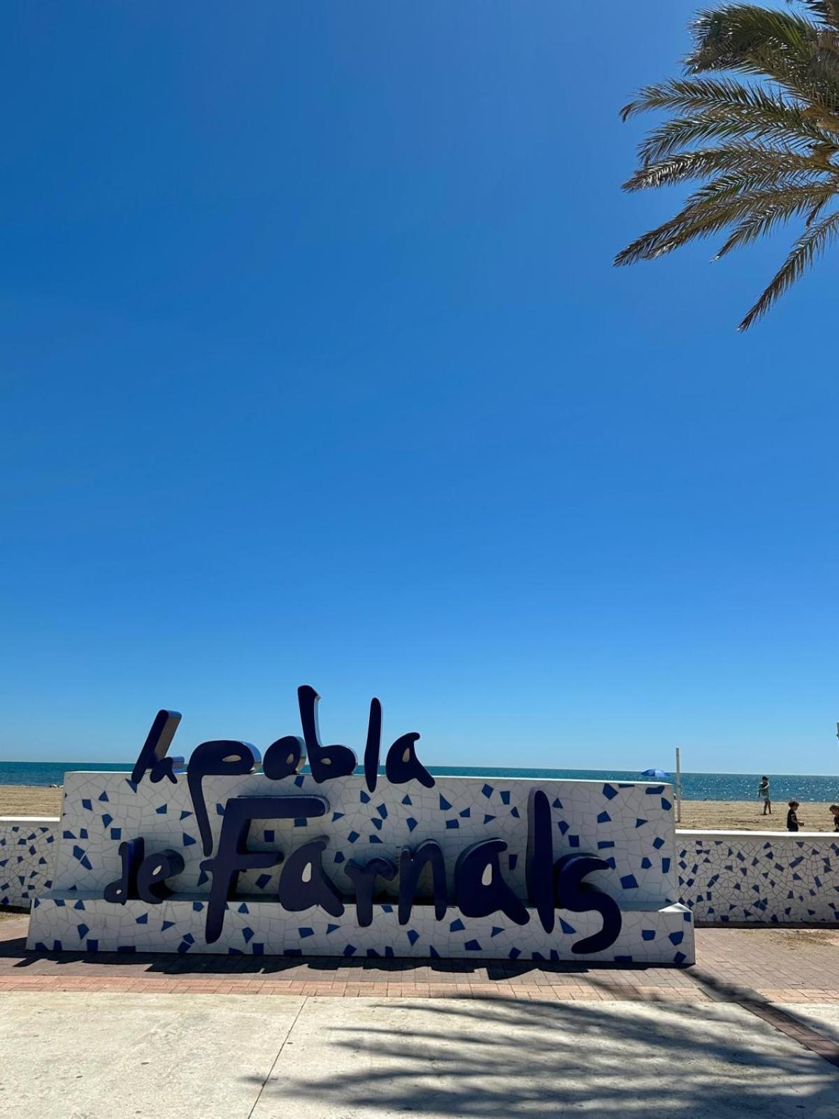 Apartamento Barbacoa, Piscina Y Playa Puebla de Farnals Exterior foto